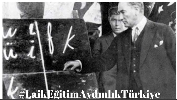 Toplumun düşmanı cehalet, cehaletin düşmanı öğretmendir. Mustafa Kemal Atatürk. #LaikEğitimAydınlıkTürkiye 🇹🇷🇹🇷