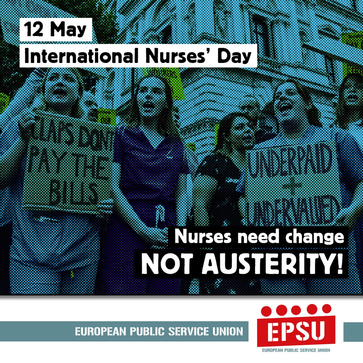 🌟 On May 12th, we celebrate #InternationalNursesDay! 🧑‍⚕️But celebration isn't enough. Policymakers must fulfil their promises and invest in the sector to tackle staff shortages and improve working conditions. Read our statement👉bit.ly/3Wwhvf8