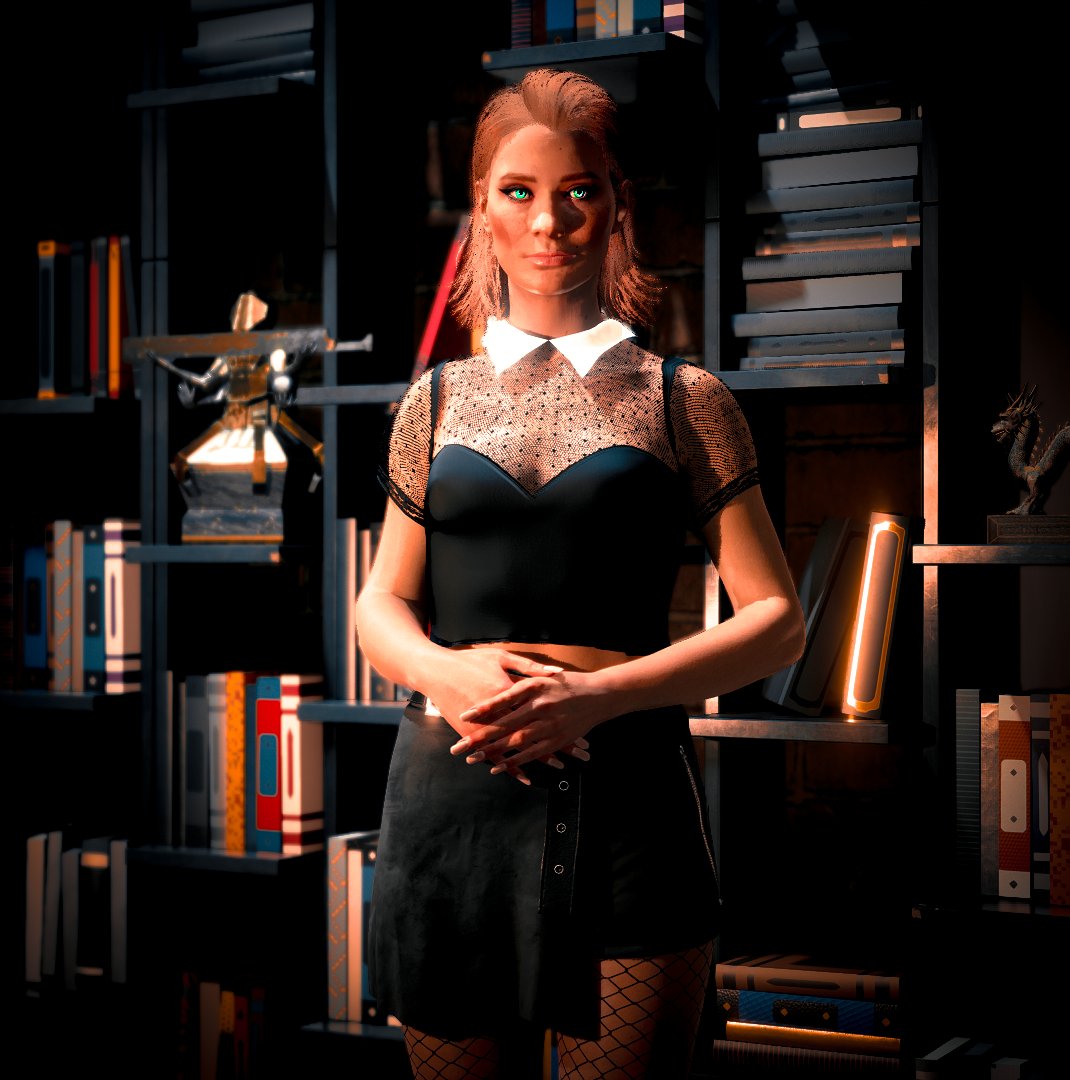 itslilkai_'s tweet photo. She can read you like a book 📚

📷 -  Cyberpunk 2077               

#VirtualPhotography #ArtisticofSociety #WorldOfVP #VPUnityHub #ThePhotoMode #VPGamers #virtualphotographer #virtual #photography #vgp #VGPUnite #TheCapturedCollective #VPRT #WIGVP https://t.co/vClqFrY2Cg