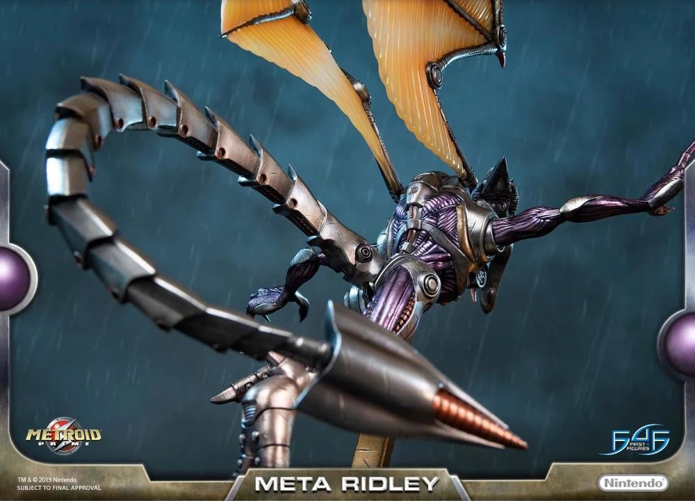 Metroid Prime Meta Ridley Statue up for preorder at BBTS ($599.99) bit.ly/44wBJYe