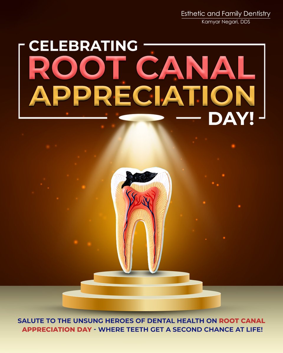 🦷✨ Celebrating Root Canal Appreciation Day! 🌟🦷

#nationalrootcanalappreciationday #rootcanalappreciationday #rootcanalday #rootcanaltreatment #dentalcare #dentistry