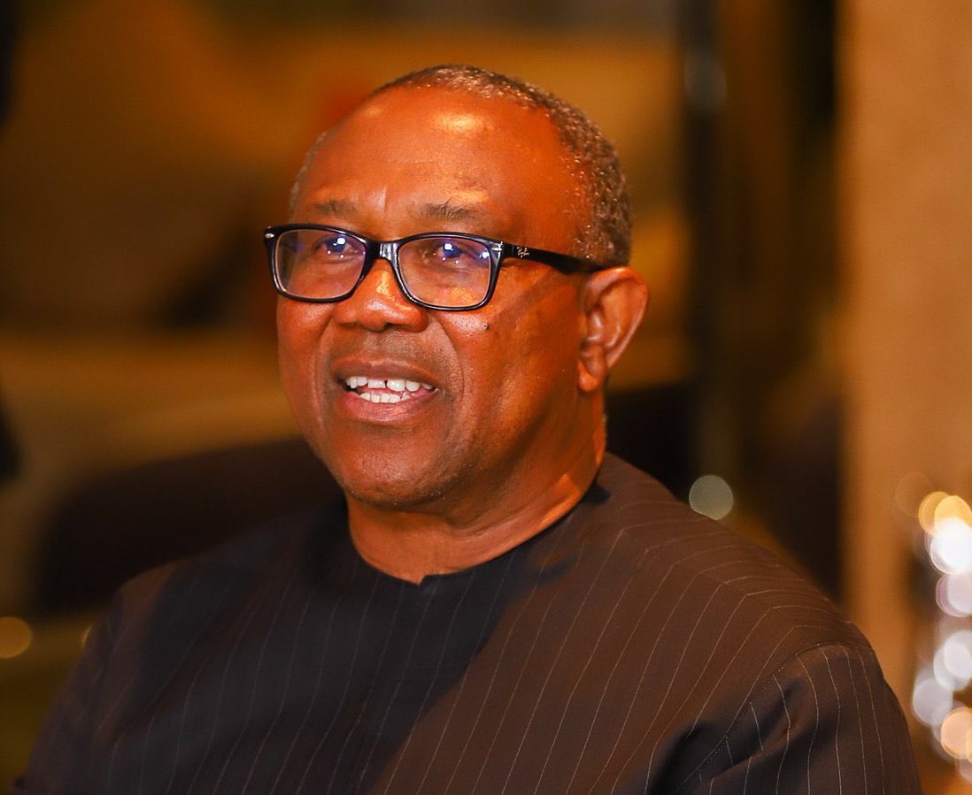 I know my president. The man I voted 🗳️ for. The man whose votes were stolen by INEC. The rightful person who should be sitting in Aso Rock 🪨. HE Peter Obi is my president.
