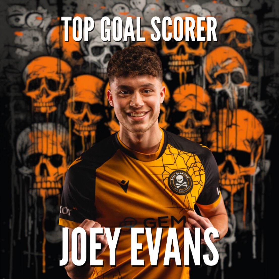 ⚽️ 𝐍𝐞𝐯𝐞𝐫 𝐒𝐭𝐨𝐩𝐬. With 43 goals to his name, @joeyevans_ is our Top Goal Scorer this season 🔥 #RBFC 🏴‍☠️