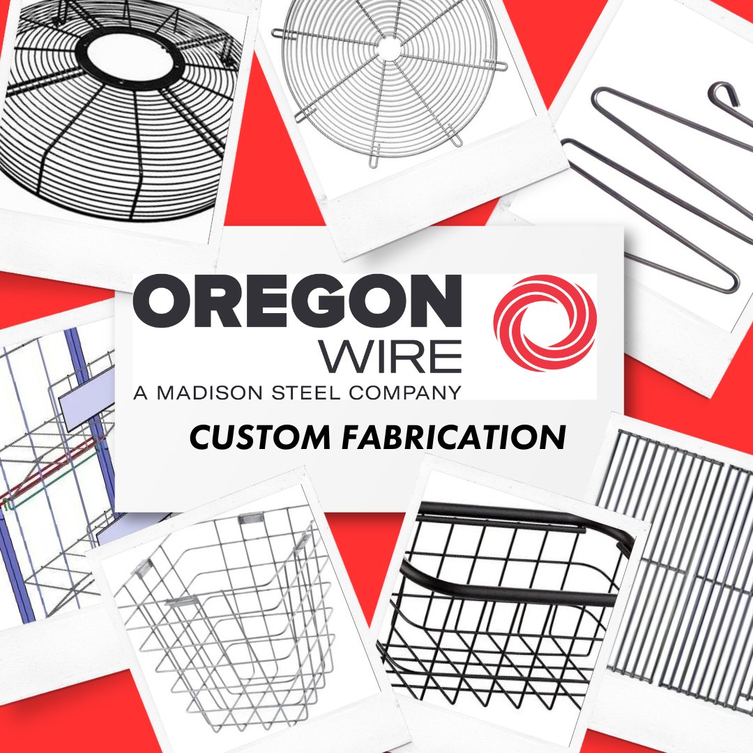 We have been producing custom POP Displays, Wire Baskets, and Fan Guards in Portland, Oregon since 1973. Our products are proudly Made in the USA. #customfabrication #wireforming #steelwire