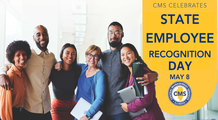 CMS celebrates State Employee Appreciation Day, May 8, 2024!

This is a day to recognize and appreciate all that State Employees do to improve the lives of residents of Illinois and to enhance this great State.

#CMScelebrates #CMS #EmployeeAppreciation #Illinois #Work