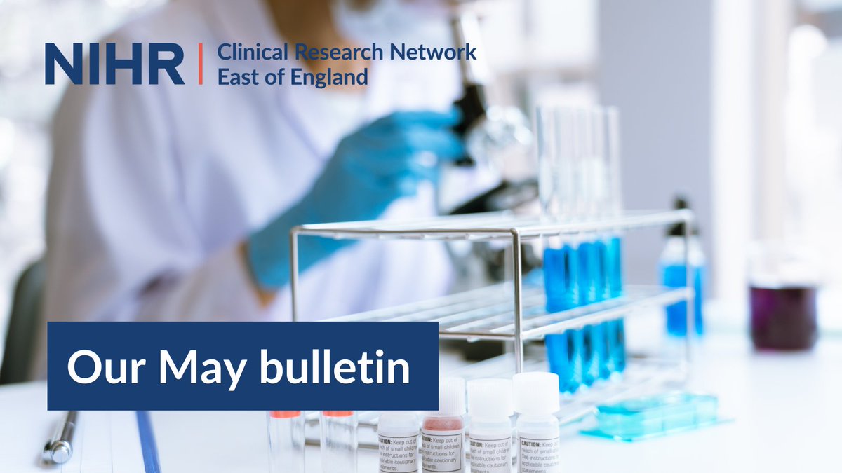 Our May bulletin is out now! Featuring the latest news, updates and upcoming events from our regional research community, plus an update on our upcoming 10 year celebration event. Read more: mailchi.mp/b557a3663547/c…