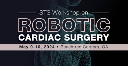 Mayo Clinic Cardiac Surgery (@mayocliniccvs) on Twitter photo Interested in hands-on team training in robotic mitral valve repair, coronary bypass, & more? Join <a href="/Arghami/">Arman Arghami</a>, <a href="/RowseMD/">Phillip Rowse, MD, FACS</a> & other experts @the 2024 <a href="/STS_CTsurgery/">The Society of Thoracic Surgeons</a> workshop on robotic cardiac surgery May 9-10, 2024 in GA!
bit.ly/4b6T7oN Interested in hands-on team training in robotic mitral valve repair, coronary bypass, & more? Join <a href="/Arghami/">Arman Arghami</a>, <a href="/RowseMD/">Phillip Rowse, MD, FACS</a> & other experts @the 2024 <a href="/STS_CTsurgery/">The Society of Thoracic Surgeons</a> workshop on robotic cardiac surgery May 9-10, 2024 in GA!
bit.ly/4b6T7oN