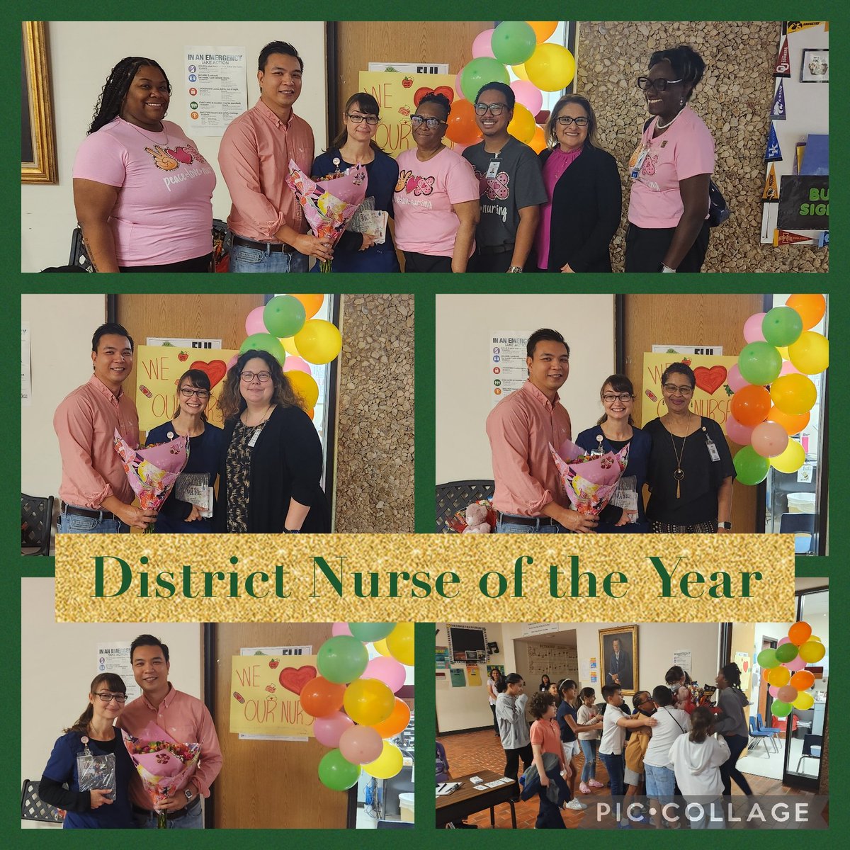 PetroskyPirates's tweet photo. Congratulations to our nurse, Nurse Nguyen, on winning Alief ISD Nurse of the Year!! Thank you for all you do to take care of us and keep us healthy!! https://t.co/EBs6pKt6vj