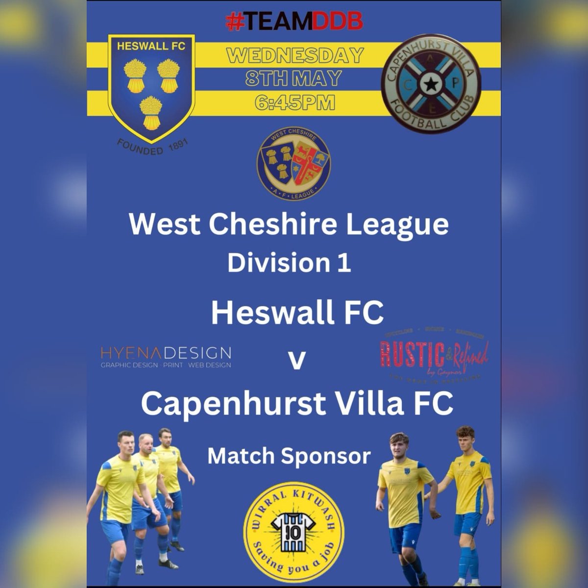 community_hfc's tweet image. Game on tonight as we face Capenhurst Villa at #teamDDB Park. Bar will be open so come and have a beer and watch a game in the sun 🌞 🍺⚽️💛💙