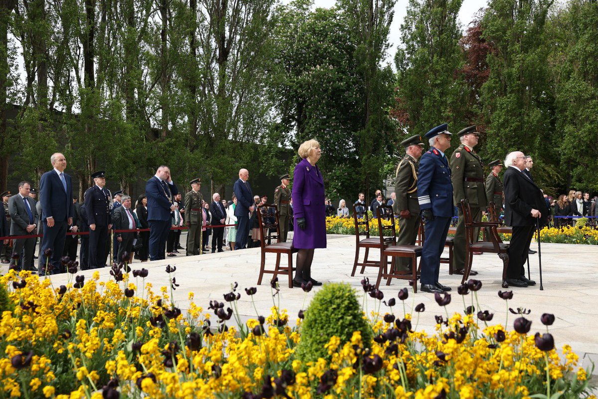 Today, at the Annual State Ceremony in Arbour Hill, we remember the leaders of the 1916 Easter Rising.