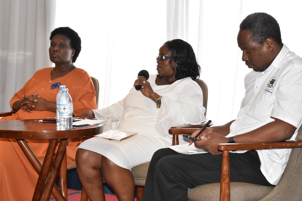 'We have made significant progress in our legislative and policy framework. Additionally, we have established institutional mechanisms like @EOC_UG, crucial for implementing laws and policies at the grassroots level.' Dr. Angella Nakafeero, Commissioner Gender and Women Affairs