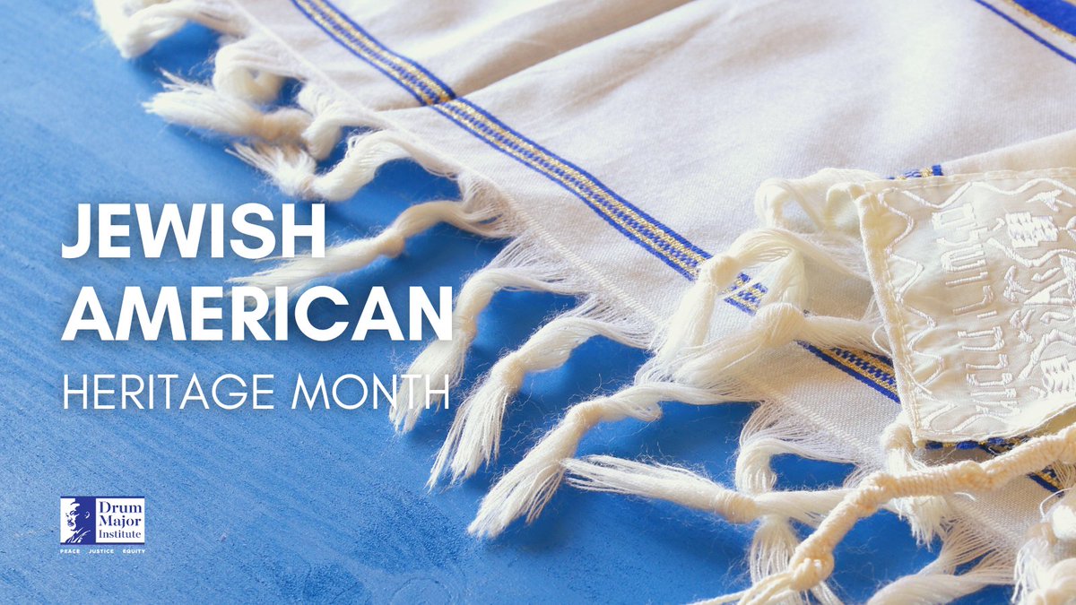 Happy Jewish American Heritage Month! As we celebrate and recognize Jewish culture and traditions, we must remain vigilant against antisemitism and insidious hate in all its forms. May peace always prevail.