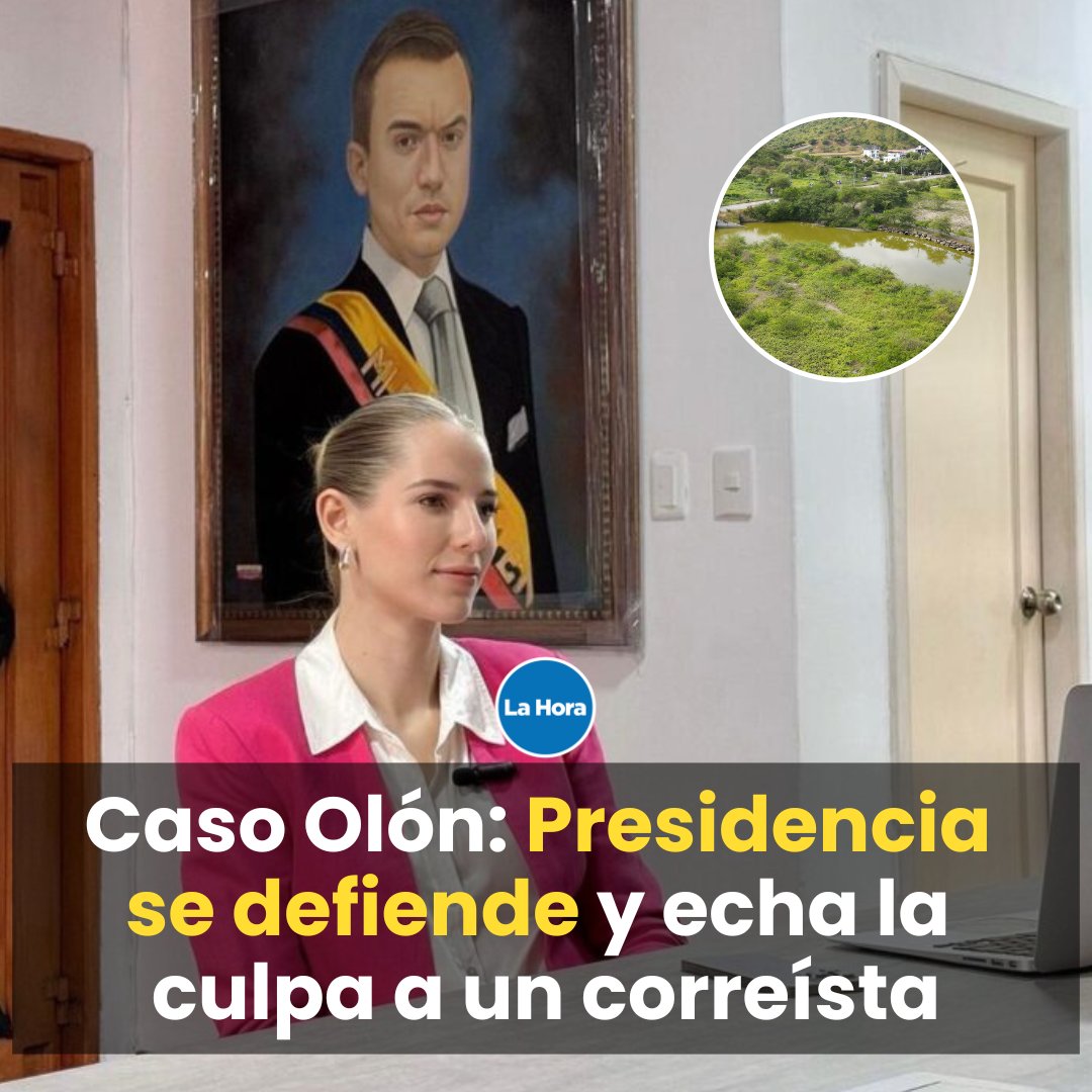 lahoraecuador's tweet photo. Los permisos para que se realice el proyecto inmobiliario en Olón, que vincula a Lavinia Valbonesi y cuatro funcionarios, habrían sido otorgados en el gobierno de Guillermo Lasso, dicen desde Presidencia 👀. 👉 https://t.co/DdSFdOzAls https://t.co/K4A3gEZPQb