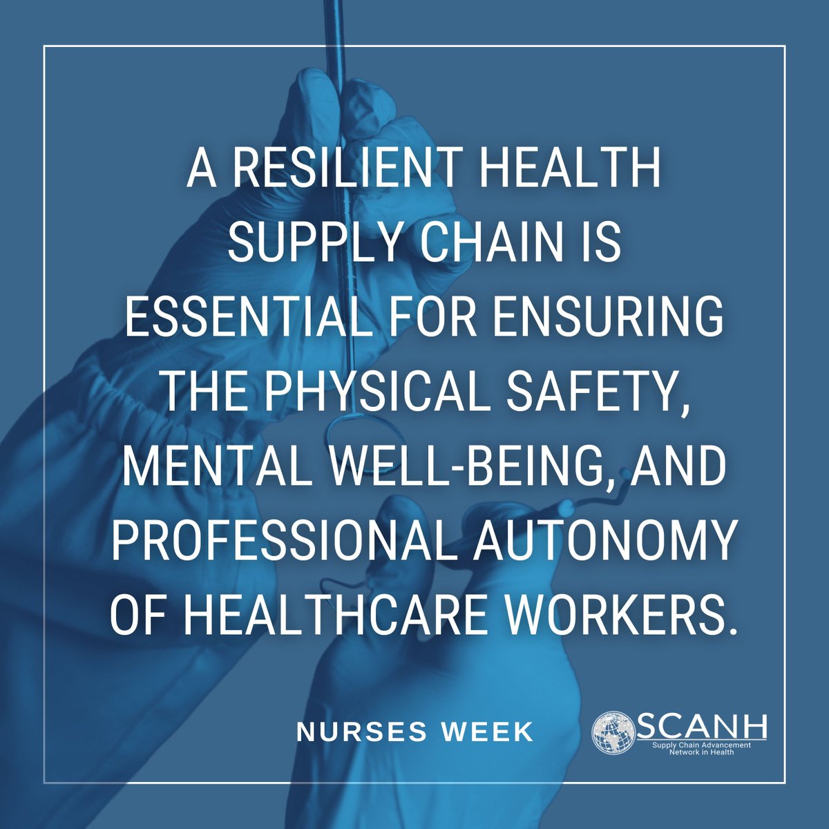🌟 #NursesWeek Spotlight: Discover the intricate relationship between our healthcare #supplychain and the resilience of our health workforce. Get informed and empowered: buff.ly/3Uow7KR