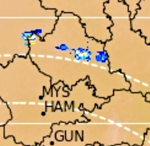 Storms over parts of Mandya & Ramanagara districts

#KarnatakaRains