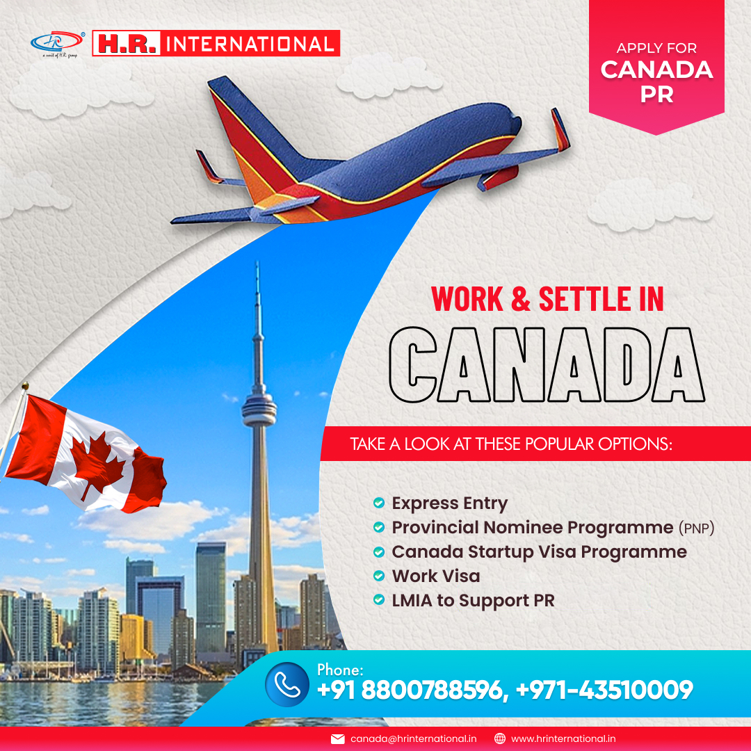 Looking to make Canada your permanent home? Let HR handle your visa process hassle-free. Our global visa processing services ensure a smooth journey to your dream destination. Contact Us:+918800788596,+97143510009,+966112010127 📧immigration2@hrinternational.in