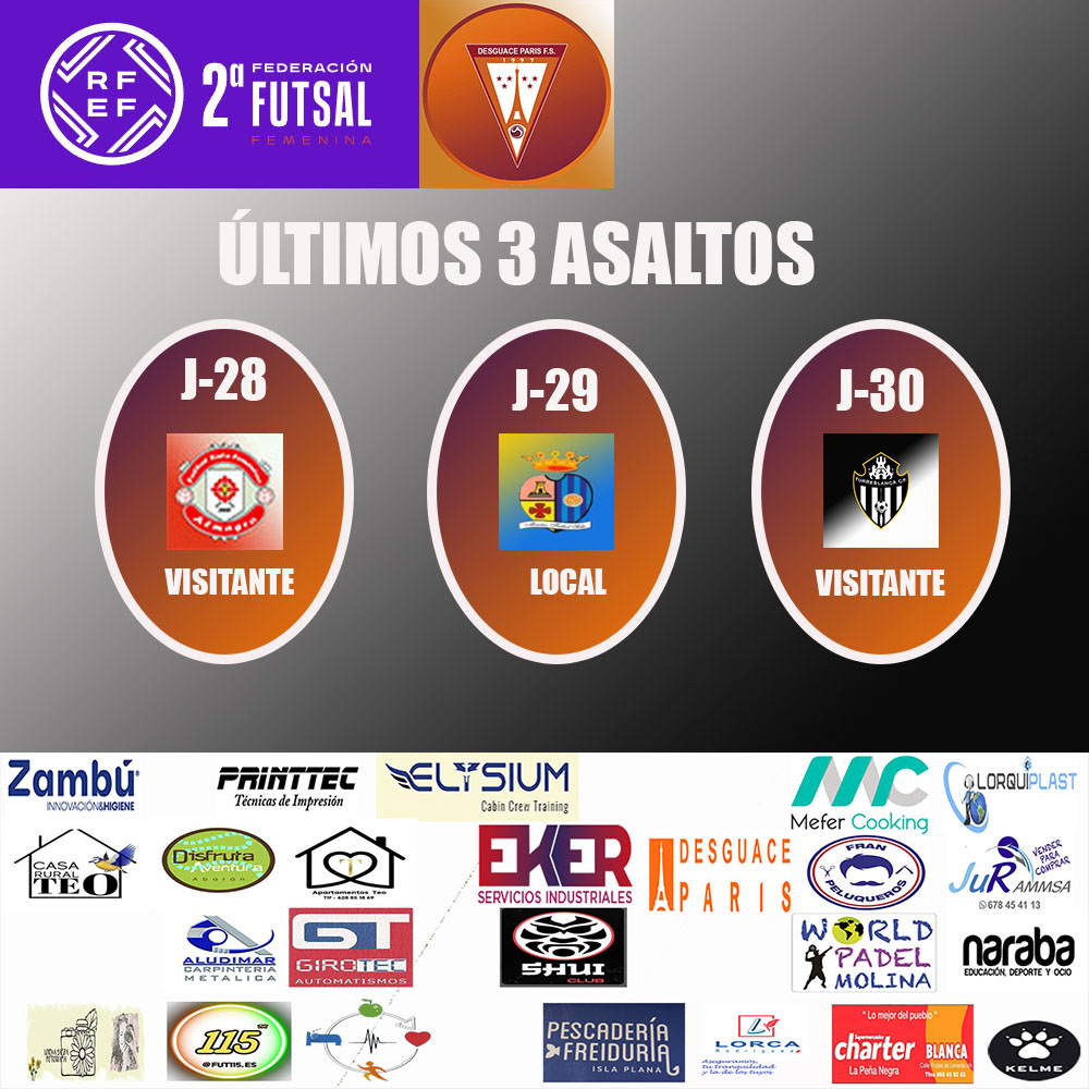 #lacasadelfutsalmurciano
Últimos 3 asaltos para las 'CAMPEONAS'
para finalizar una gran campaña 23/24
enhorabuena y gran trabajo
@DesguaceParisFS La Algaida
#futsalmur #l3futsal #SomosFutsal #somosffrm #fotografiadeportiva #disfrutalaliga