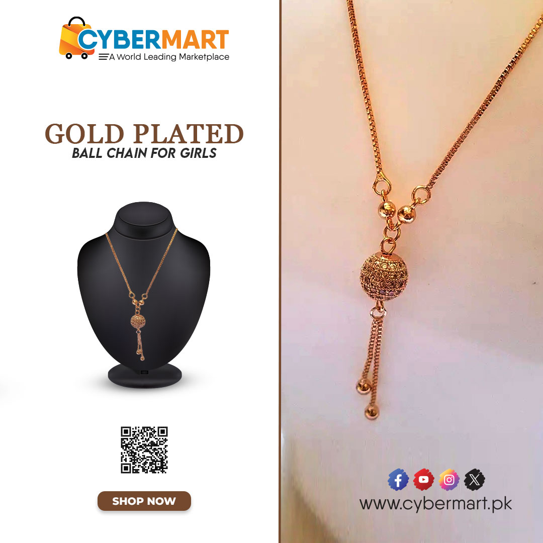 Looking for the perfect Mother's Day gift? Look no further! 💫 This Mother's Day, show your love and appreciation with a stunning gold plated ball chain from cyberMartPK! ✨ Order now and Enjoy Free Delivery at your doorstep.

Shop now: cybermart.pk/Gold-Plated-Ba…

 #CyberMartPK