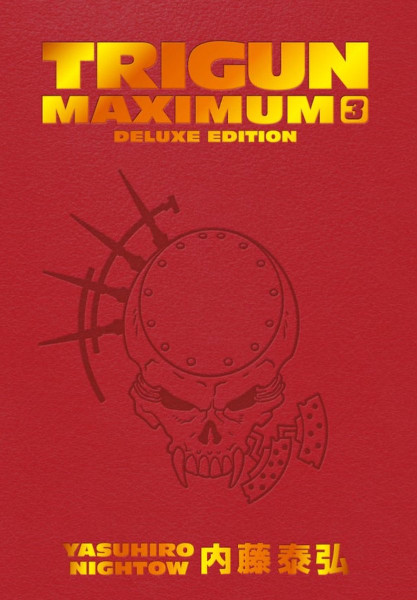 Trigun Deluxe & Maximum Deluxe Volumes 1-3 Cover Reveal

• Trigun Deluxe Vol. 1 is scheduled to release September 10th

• Trigun Maximum Deluxe Vol. 1 is scheduled to release October 8th

• Vol. 2 releases November 12th

• Vol. 3 releases December 10th