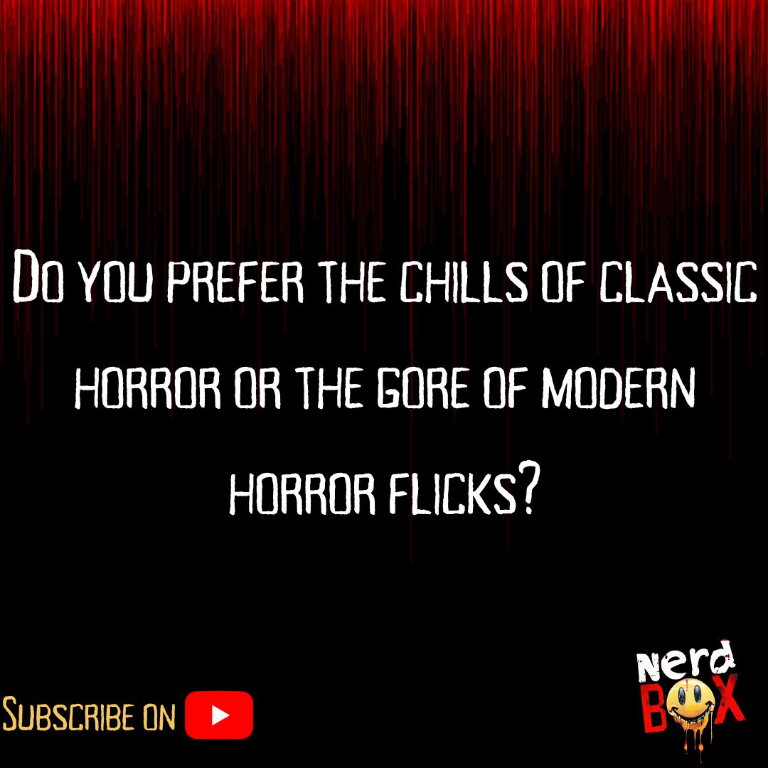 #HorrorFilms #questionoftheday