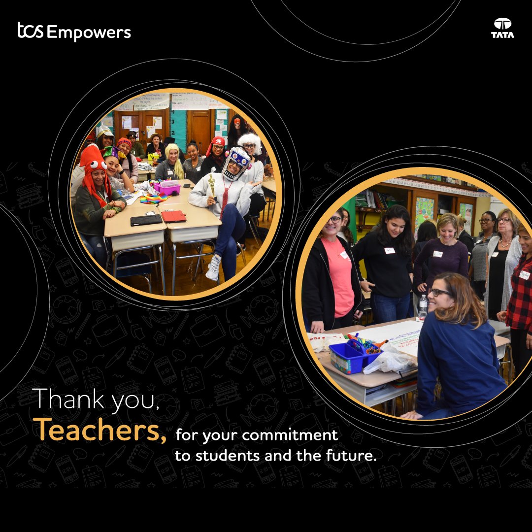 The team at #TCSNA knows teachers are special. During #TeacherAppreciationWeek, we celebrate K-12 #STEM & #STEAM teachers, and their inspiring work. Find out more about our #goIT and #IgniteMyFuture programs at #TCSEmpowers tcsempowers.tcsapps.com/amer/IgniteMyF… tcsempowers.tcsapps.com/amer/goIT