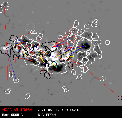 Manolis Georgoulis (@manoliskg) on Twitter photo NOAA AR 13644 is a rare sight - I haven't seen anything like that since Sep 2017, with two X5+ flares within 4 days. With a huge Beff of the order 6 kG and a 1-8 A background at middle M-class, all bells of <a href="/esaspaceweather/">ESA Space Weather</a> A-EFFort service are off - expect major activity! NOAA AR 13644 is a rare sight - I haven't seen anything like that since Sep 2017, with two X5+ flares within 4 days. With a huge Beff of the order 6 kG and a 1-8 A background at middle M-class, all bells of <a href="/esaspaceweather/">ESA Space Weather</a> A-EFFort service are off - expect major activity!