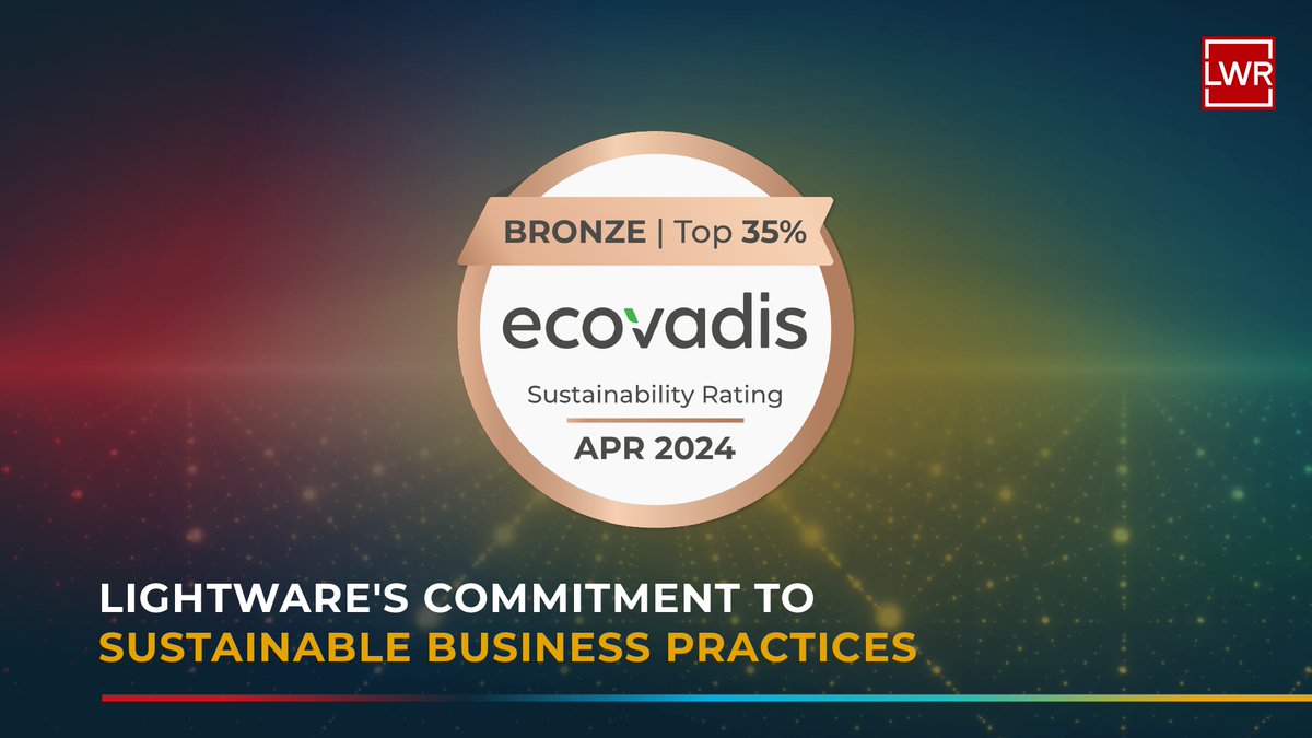 🎉 With great joy and pride, we are excited to share that #Lightware has successfully obtained the EcoVadis sustainability bronze certification! We would like to say thank you to all our partners and colleagues for their support and dedication! #EcoVadis #AVTweeps