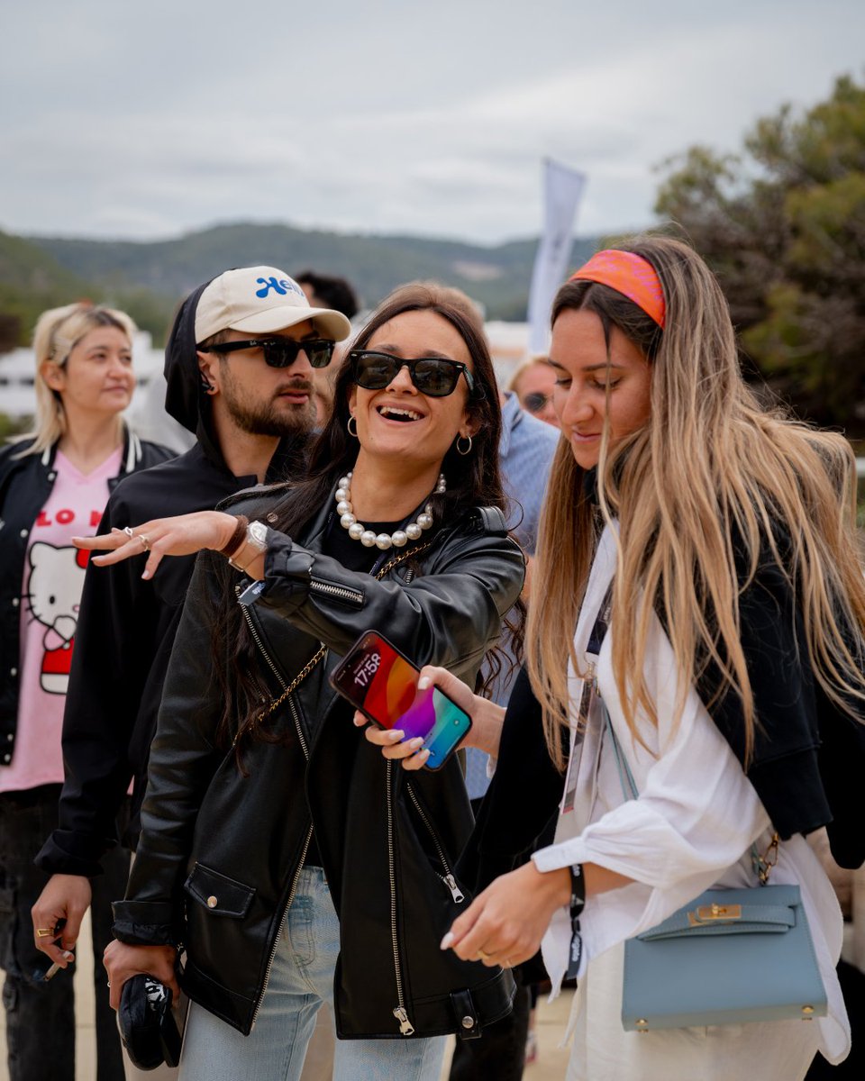 Moments from a very special Beatport x @Ballantines True Music show at @IMSibiza 2024 with @only1sarz & @charissec. 👌 ⁠ Sets dropping soon on the Beatport Youtube 👀