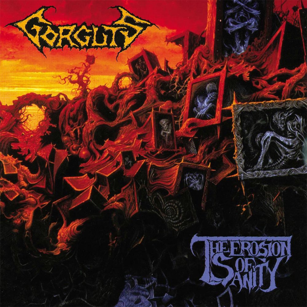 Listening to some oldies this morning.

Artist: Gorguts 🇨🇦 
Album: The Erosion Of Sanity
Cover Art: Dan Seagrave