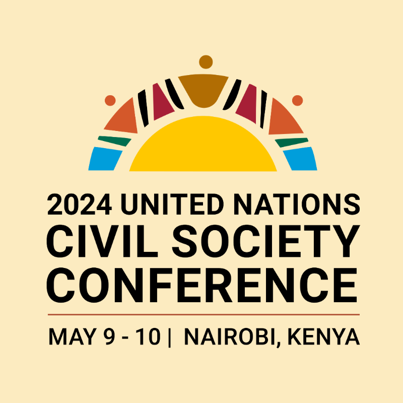 UN's tweet photo. To solve today's global challenges, we need solutions &amp; approaches from all sectors of society.

This week’s UN Civil Society Conference in Nairobi, Kenya, seeks to boost ambition &amp; accountability for September’s Summit of the Future.

Use #2024UNCSC to join the conversation.