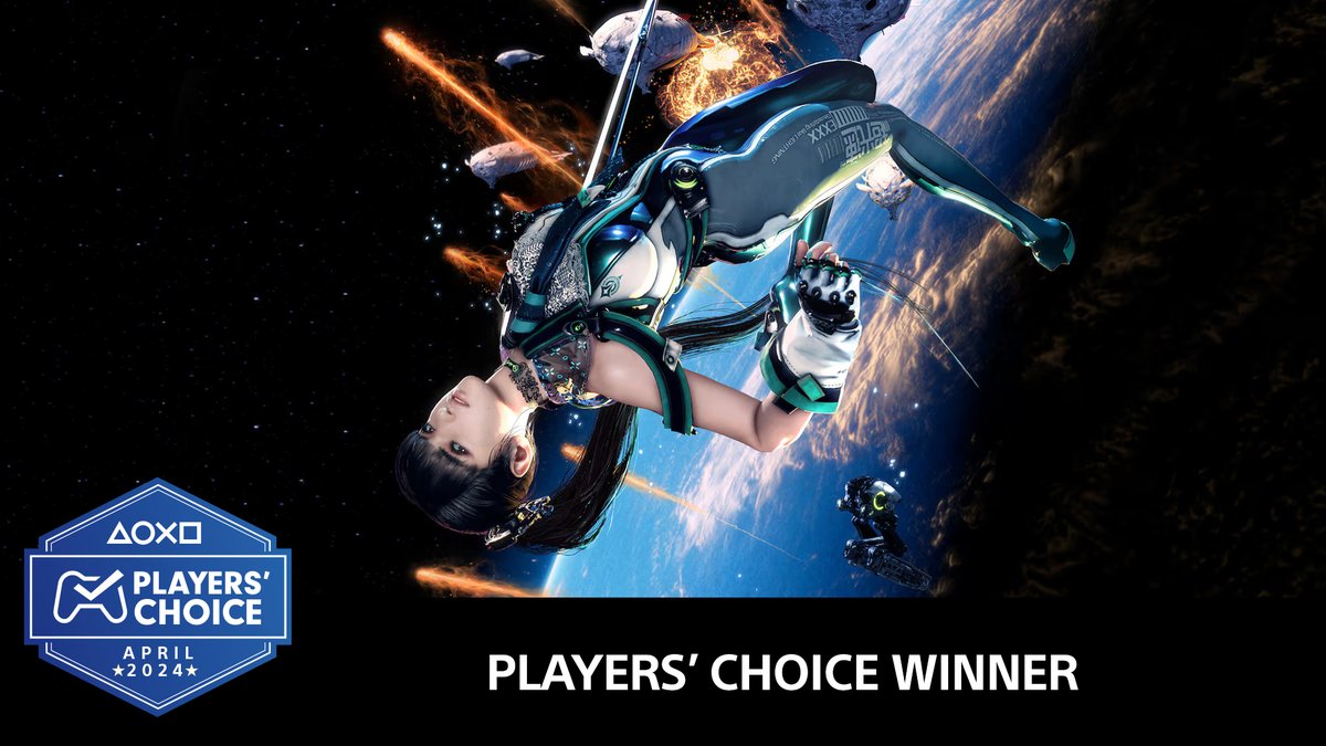 Stellar Blade wins the Players' Choice poll for April: play.st/3y1pWoR