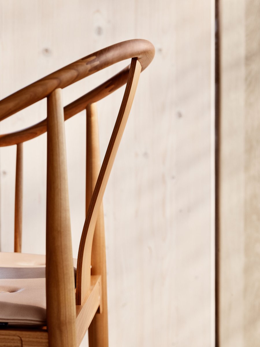 To celebrate the 80th birthday of Hans J. Wegner’s China Chair, today Fritz Hansen is releasing a limited edition of 80 very special collector’s chairs. The Home here at Salts Mill is the only UK stockist. To enquire about this chair, please email thehome@saltsmill.org.uk