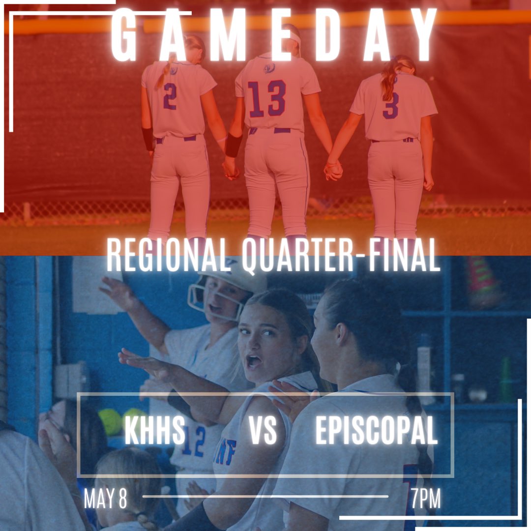 🥎GAME DAY🥎 We aren’t done quite yet! Join us tonight for Game 1 of our Regional play. 📍Episcopal HS ⏰7pm 🎟️GoFan.com #newheights #indianstrong @AthleticsKhhs @ridaught @ThePrepZone