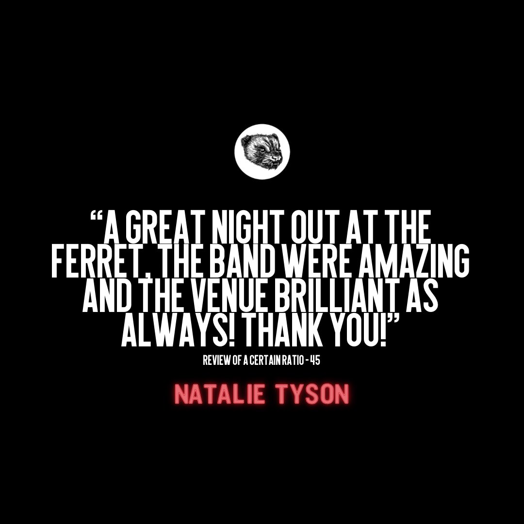 Thanks to all of you lovely lot that take time to pop up reviews, it means a lot to us as a music venue, to the amazing bands who give us their incredible sounds, and it ultimately shows why keeping #grassrootsvenues alive is so important! ♥️