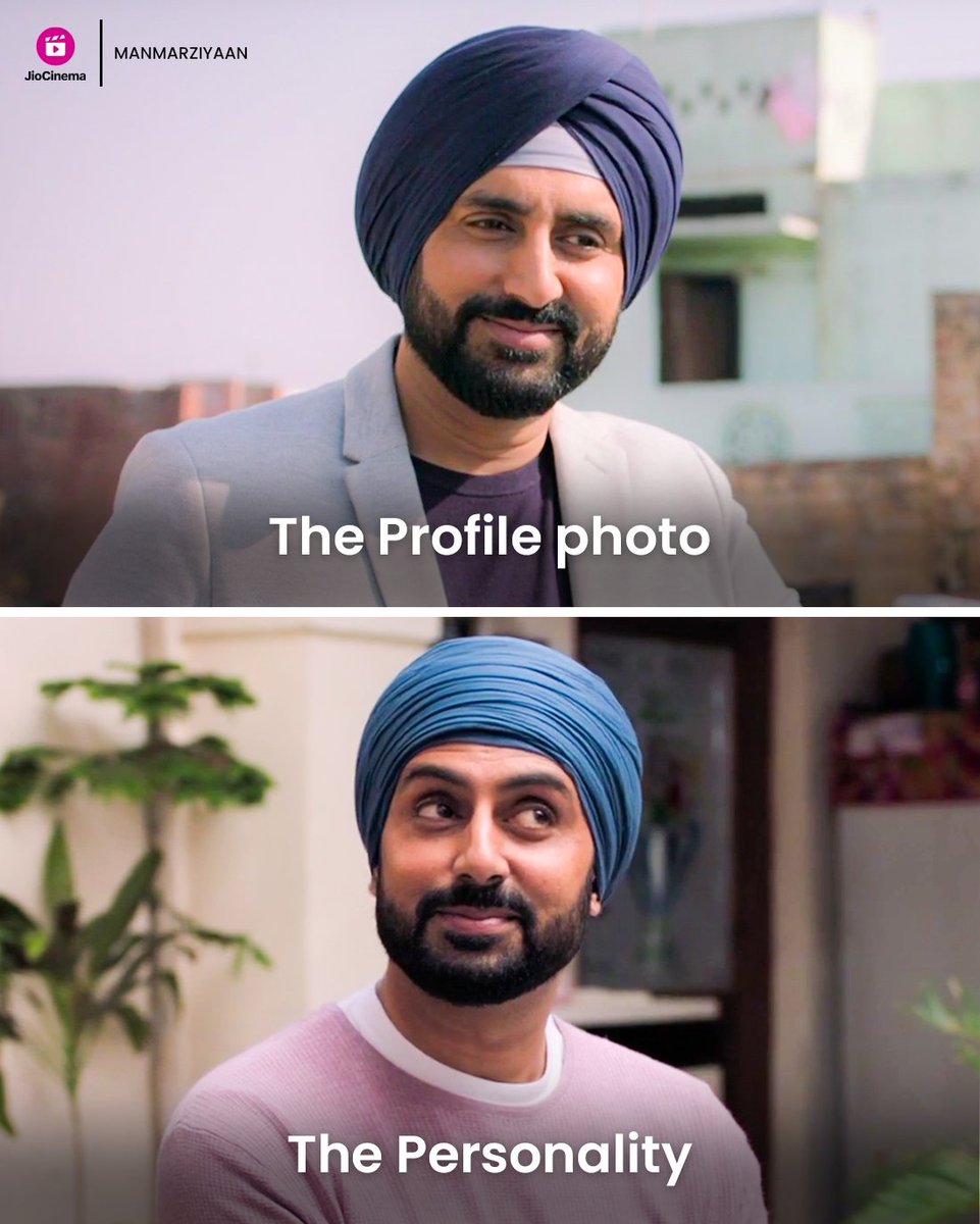 Profile pictures versus reel life: the personalities of some binge-worthy characters. PS: Wait for Robbie 😬❤️ #AbhishekBachchan #Bachchan #Ludo #Bluffmaster #BobBiswas #Manmarziyaan #Memes #ABCrew