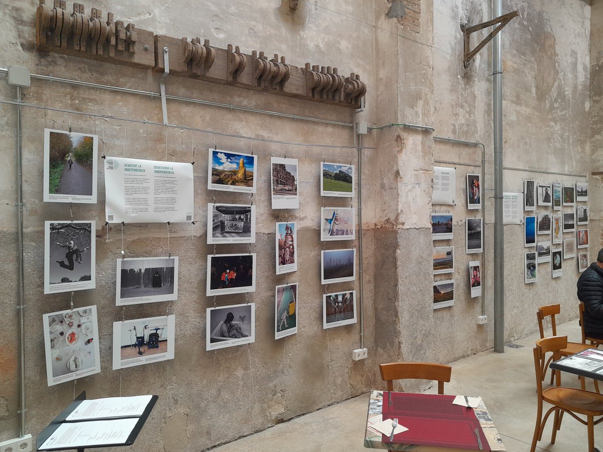 Our #framingthefuture exhibition has made it to Barcelona! At @Lleialtat from tomorrow 😄