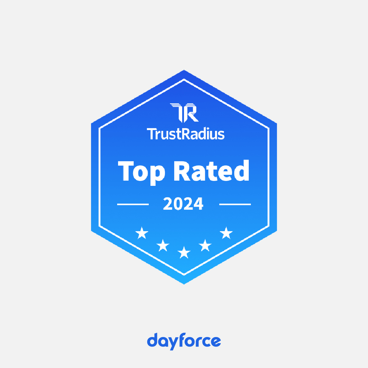 Hats off to our Dayforce customers! Your votes named us a @TrustRadius Top Rated Award winner. Everything we do is to make work life better for you!