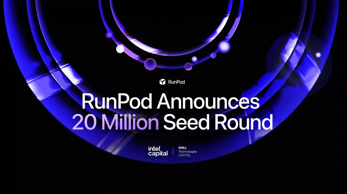 Excited to announce our $20 million Seed led by @intelcapital and @DellTechCapital to make AI training and inference as seamless as possible at scale. A huge thank you too our investors, early supporters, and all the devs and companies that use and love our platform ❤️ We're…