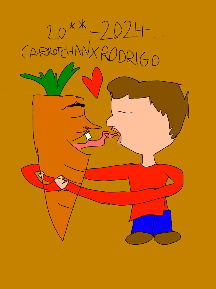 Rodrigo x carrot-chan . May their love last forever 🧡❤️