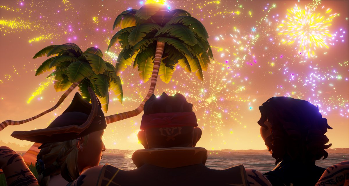 'Friendship shines brighter than any sunset.'

Theme: Stunning Sunsets

(repost)
#SoTShot @SeaOfThieves #SeaOfThieves