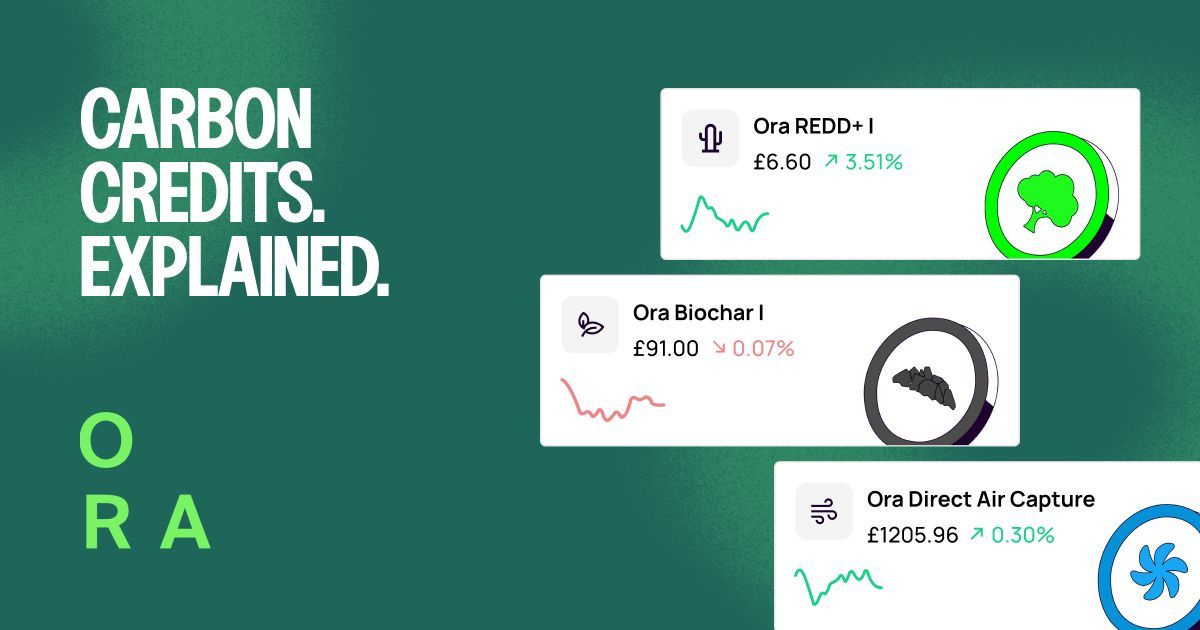 If you're looking to delve into the world of the voluntary carbon market, it's essential to understand the ins and outs of carbon credits 💡

Get the low-down on carbon credits before you dive on our website: buff.ly/3ZP2k0q 

#ORA #CarbonCredits #OraLearn