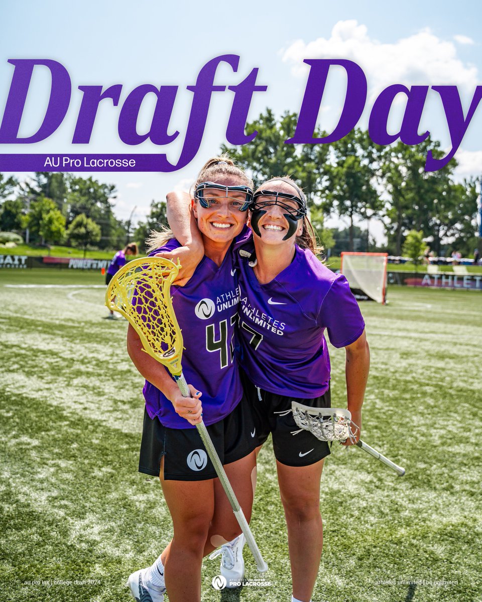 DRAFT DAY ‼️ ⭐️ 16 of the best college players drafted to AU Pro Lax ⏰ 7pm ET 📺 YouTube 👉 youtube.com/watch?v=pHNwPD… #AUProLax