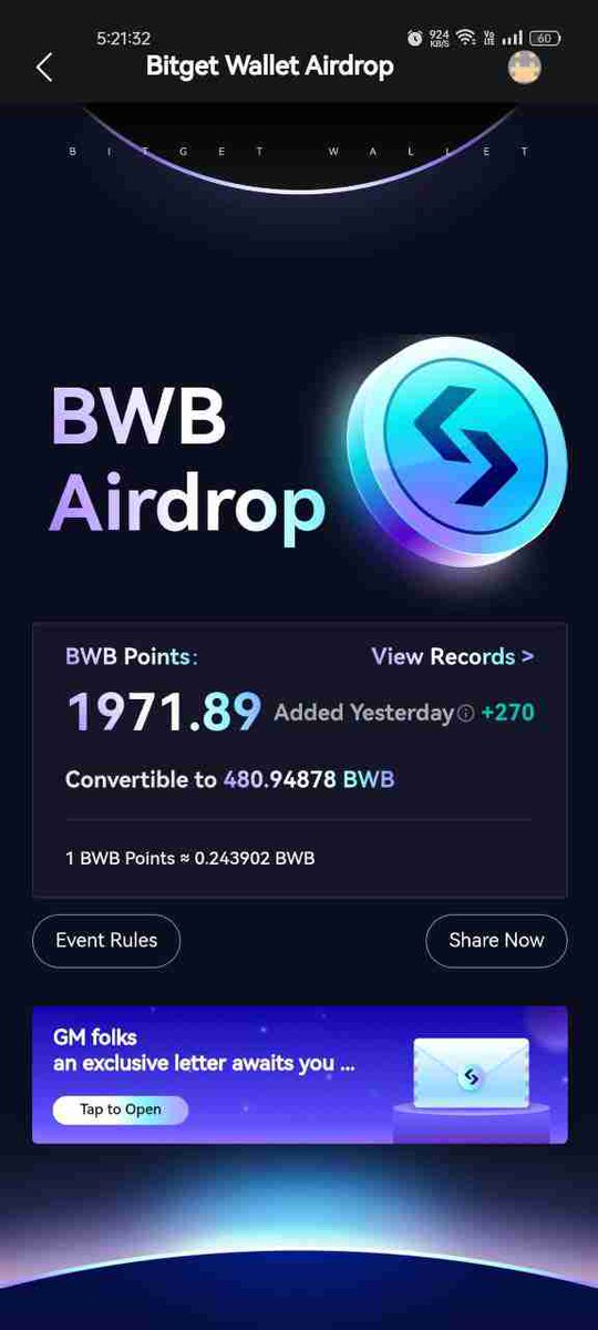 What's  your BWB Points