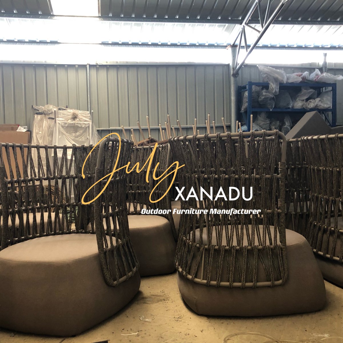 Fat sofa outdoor armchair club chair #ardenexpert #xanaduoutdoor