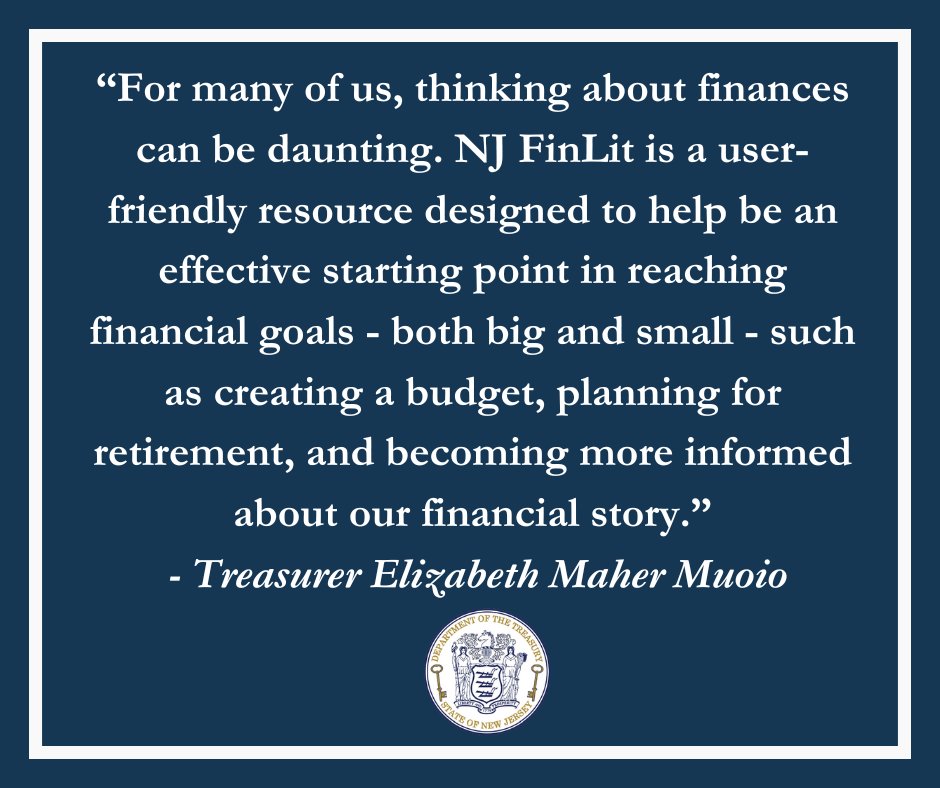 In a post-pandemic world, building financial resiliency has never been more important. Treasurer Elizabeth Maher Muoio shares how NJ FinLit can help New Jerseyans reach their financial goals: nj.com/opinion/2024/0…?