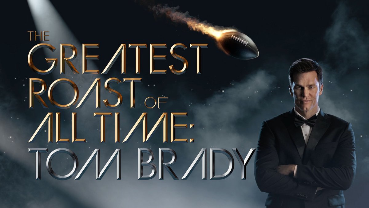 'Merging #sports, #comedy, and #Hollywood glam... we set the stage for a seriously unserious event.” @imaginaryforces set up the roasting of @TomBrady on #Netflix Watch: tinyurl.com/4dtb66vp #motiondesign #VFX #typography #broadcast #football #designer #CG @stash_magazine