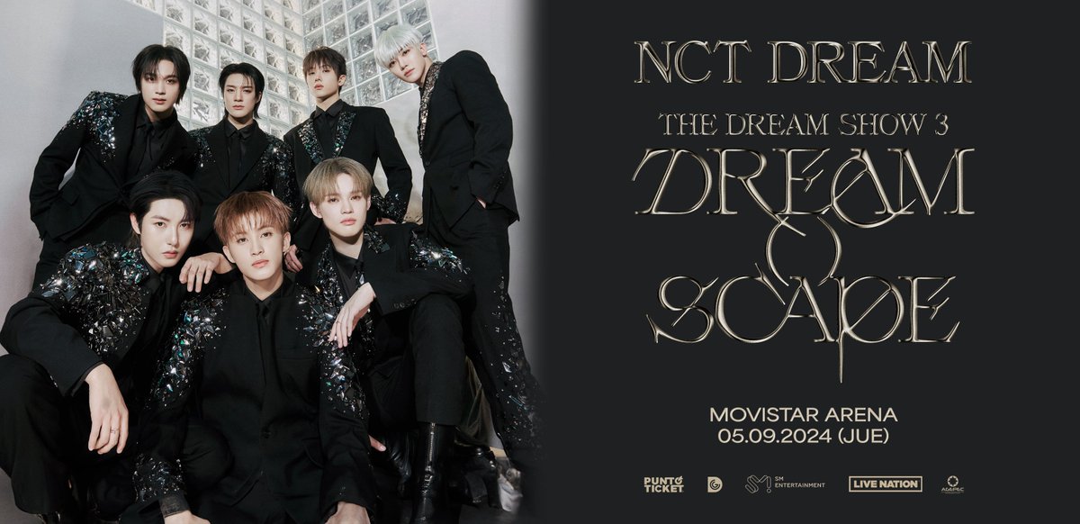 Vuelve @NCTsmtown_DREAM este 5 de septiembre 💚 Las entradas para el NCT DREAM WORLD TOUR <THE DREAM SHOW 3 : DREAM( )SCAPE> estarán a la venta este martes 14 de mayo a las 11am. 🎟️ Entradas en Punto Ticket