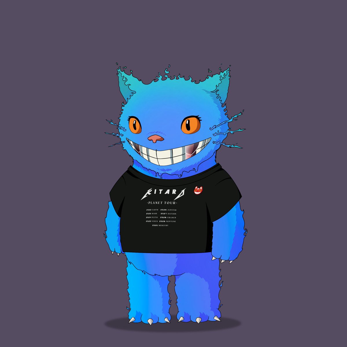 DonnyFurrow's tweet photo. Long overdue post meow

Big Smile Love to my friend and fellow Kat @ey3ay for a perfectly smooth trade on this beautiful blue fire kitty 💙🔥

You def gave me the better deal with the full body and GIPHY gif already made 🩵🖤 https://t.co/0QEaaOO43T