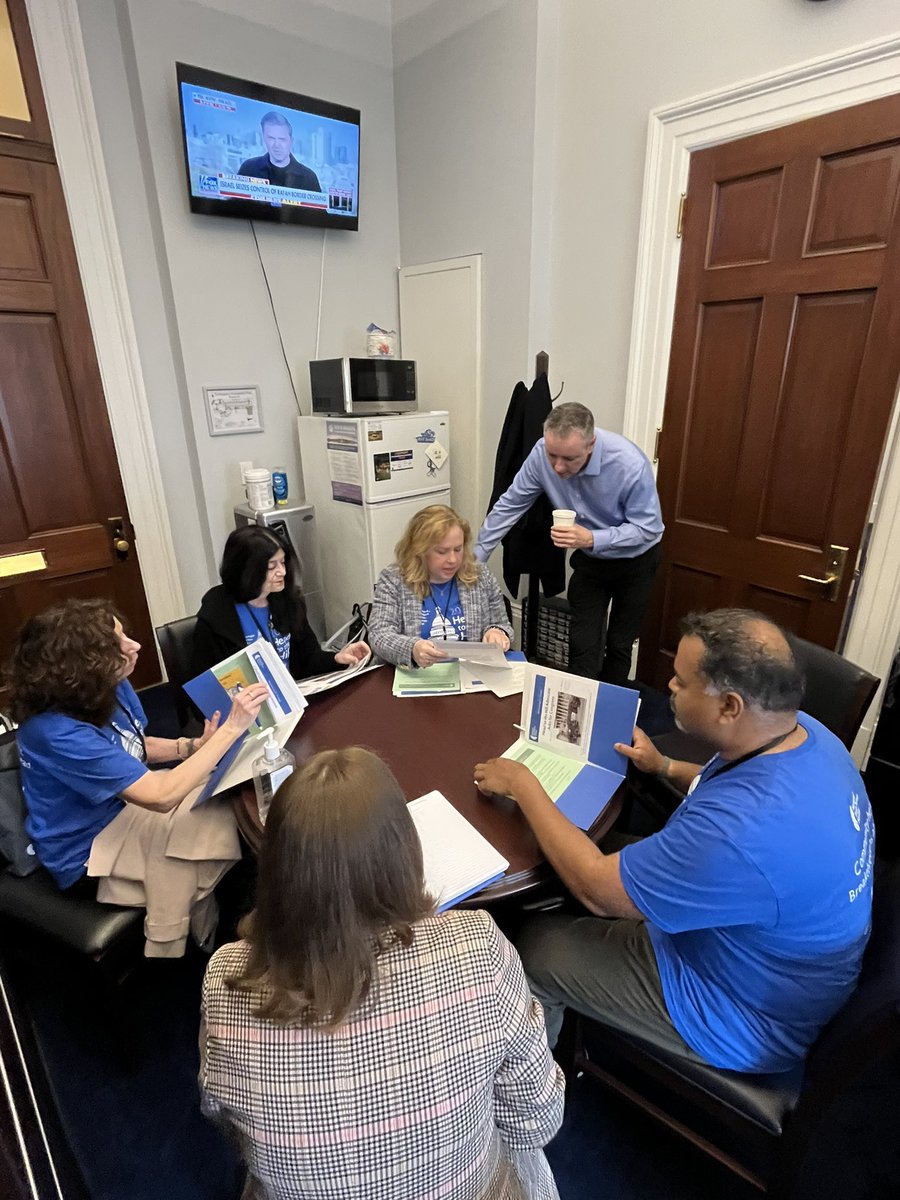 It was an honor to welcome our hometown constituents with the National Brian Tumor Society to our Capitol Hill office. Thank you to Michele Gunnells from New Hope, Carol Miner from Warrington, and Montu Patel from Doylestown for sharing your personal stories with us. We discussed…