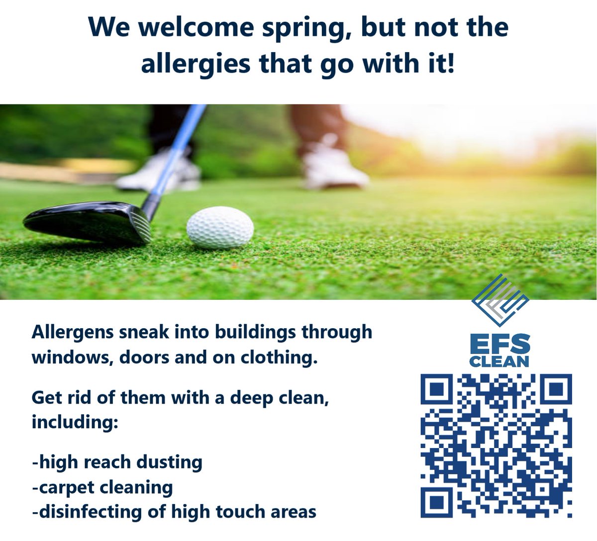 Let us help keep your workplace allergy free! #Calgary #cleaningservices #janitorialservices